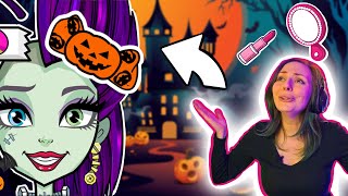 🎃 Robię MAKIJAŻ na Halloween  🎃 Monster Makeover amp Salon [upl. by Sirk]