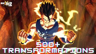 CAC 500 Best TransformationsAwoken Skills  Dragon Ball Xenoverse 2 Mods Compilation [upl. by Petulah]