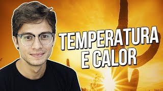 DIFERENÇA ENTRE CALOR E TEMPERATURA  Prof Vinicius Pessanha [upl. by Nnaeirelav]