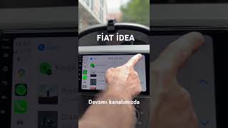 FİAT İDEA KABLOSUZ CARPLAY BAĞLANTISIANDROİD MULTİMEDYA SİSTEMİ fiat idea carplay androidauto [upl. by Sidwel]