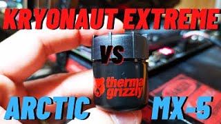 TG Kryonaut Extreme vs Arctic MX5 [upl. by Dranyam]