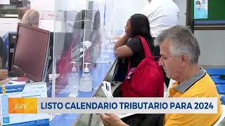 Definido el calendario tributario para 2024 [upl. by Rayle]