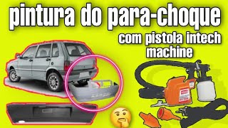 pintura com pistola intech machine hv500 [upl. by Ayamahs]