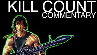 FILM COUNTS  Sylvester Stallone Kill Count Commentary [upl. by Alf575]