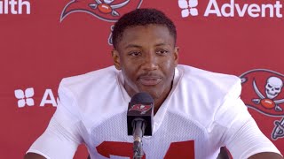 Bryce Hall’s Smooth Transition to The Florida Heat  Press Conference  Tampa Bay Buccaneers [upl. by Alida713]