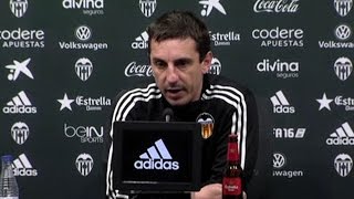 Gary Neville  quotI Will Turn These Results Aroundquot At Valencia [upl. by Oguh447]