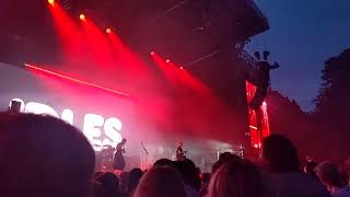 IDLES  WAR Live at Cardiff Castle 12724 [upl. by Diarmid372]