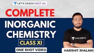 Complete Inorganic Chemistry in One Shot  3Hour Marathon  Class 11th  NEET Chemistry  NEET UG [upl. by Archibaldo]