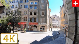 Geneva Switzerland Rive to Carouge  Spring 2021【4K】Canton de Genève Suisse [upl. by Obelia286]