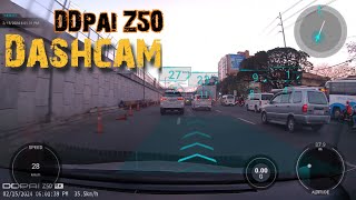 Lupet ng Dashcam parang AI computer games  DDPAI Z50 review best feature dual dashcam [upl. by Euqinue473]