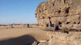 Hoggar Mountains and Rock Climbing in the Sahara [upl. by Raviv]