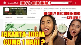 NATURE REPUBLIC OFFICIAL STORE SHOPEE  BELANJA AMAN 100 ORIGINAL   Maria Soelisty [upl. by Nicole937]