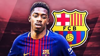 OUSMANE DEMBELE  Welcome to Barcelona  Unreal Skills Runs Goals amp Assists  2017 HD [upl. by Ardnaik]