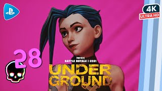 FORTNITE Battle Royale NEW Chapter 5 Season 1 ARCANE JINX Skin Showcase PS5 Gameplay 4K HDR 60 FPS [upl. by Htebaile]