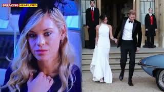 Prince Harrys Ex Chelsy Davys REAL Reaction at Royal Wedding [upl. by Letnuahc]