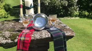 Scottish Outdoor Wedding with Celebrant Barbara Campbell [upl. by Reppart]