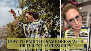 How To Pair The Same Dress With Different Accessories  fashiontips tipsandtricks stylingtips [upl. by Schlosser]