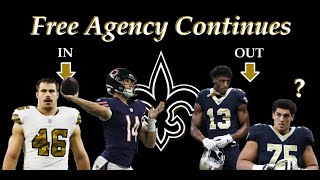 SAINTS Sign QB Peterman Let OT Peat Test the Market [upl. by Notaes]