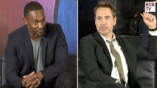 Captain America Civil War Cast Argue Over Biggest Trailer [upl. by Raine]