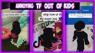 Christinerblx Annoying Tf Out Of Kids And Acting Like Baka 3 [upl. by Aleek105]