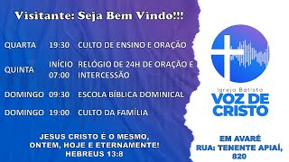 Culto da família ao Senhor  22092024 [upl. by Alderman]