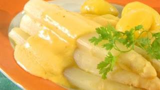 Rezept Sauce Hollandaise  SpargelSoße einfach selber machen [upl. by Erreip]