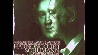 Schumann Violin Concerto in D minor  Gidon Kremer Live recording [upl. by Francois]