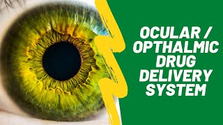 ocular drug delivery systemocular drug delivery system in nddsocular drug delivery system in hindi [upl. by Lattie]