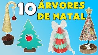 10 árvores de Natal feitas de Papel DIY  Polly Peçanha [upl. by Wendeline733]