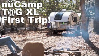 First camping trip of the season  nuCamp Tag XL Boondock in the deep backcountry of WV [upl. by Nosauq]