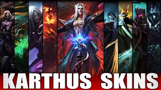 Elderwood Karthus Skin Spotlight  League of Legends [upl. by Araic]