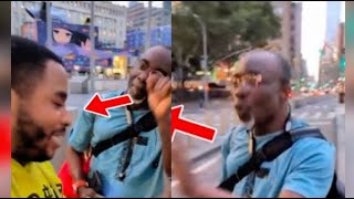 Twene Jonas met a Ghanaian man on streets and this happens [upl. by Noram761]