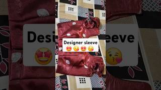 Designer sleeve of blousetrending sleeve lifetymdesignerstitching video shorts viral trending [upl. by Dougherty]