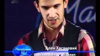 Macedonian Idol Ален Хасановиќ [upl. by Arimak]