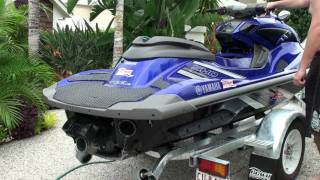 Yamaha FZR Riva Thru Hull system Riva HKS BOV [upl. by Anaya978]