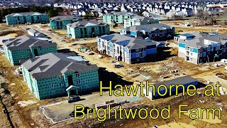 Hawthorne at Brightwood Farm Construction Showing Rapid Progress  Whitsett NC [upl. by Bina]