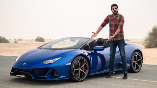 Lamborghini Huracan EVO Spyder  Ballistic Engine Thunderous Exhaust  Faisal Khan [upl. by Erbma]