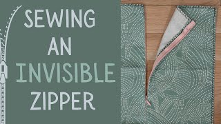 How to Sew an Invisible Zipper  Updated [upl. by Now]