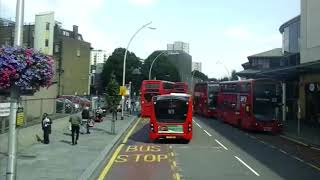 169 Bus Timelapse Barking to Clayhall The Glade [upl. by Asirahc]