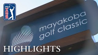 Highlights  Round 2  Mayakoba 2018 [upl. by Ahsinirt]