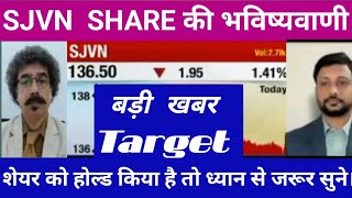 SJVN SHARE LATEST NEWS  SJVN SHARE analysis  SJVN SHARE Target tomorrow  SJVN SHARE future Target [upl. by Ingham304]