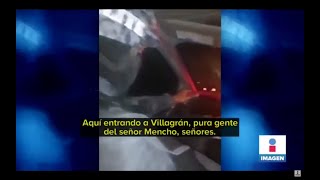 VIDEO Presuntos miembros del CJNG atacan comandancia de Villagrán Guanajuato  Yuriria Sierra [upl. by Ponce]