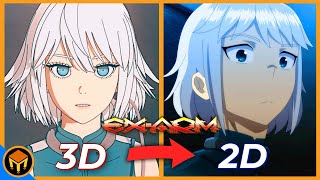 EXARM REANIMATED  3D To 2D Anime [upl. by Nalad322]