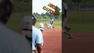 Incredible  Softball 2B Catch Snags Line Drive 🥎🔥 [upl. by Kellyn342]