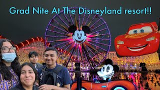 Disneyland Grad Nite class of 2023 Vlog [upl. by Hedelman]