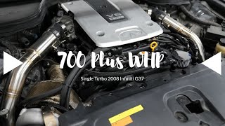 Infiniti G37  700 Plus WHP  Stock Motor [upl. by Block]