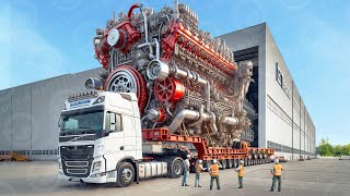 INSIDE The Building of the Worlds Largest amp Most Powerful Ship Diesel Engine Ever Built [upl. by Konstanze705]