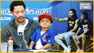 Derrick Rose’s Son Has Grown Up So Fast 😱 [upl. by Stearns]