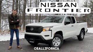 2024 Nissan Frontier S King Cab  Cheap For A Reason  Walkaround Review and Test Drive [upl. by Su]