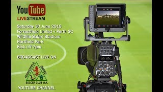 FUSC TV Live Stream  Round 19  Forrestfield United v Perth SC [upl. by Wunder]